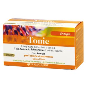Tonic 10 flaconcini da 10 ml senza miele