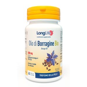 Longlife olio borragine bio 60 perle in gelatina