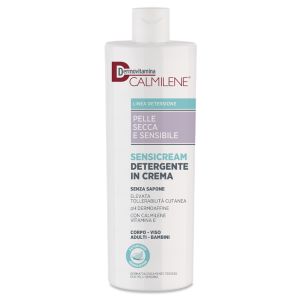 Dermovitamina calmilene sensicream detergente in crema senza sapone per pelle secca e sensibile 500 ml