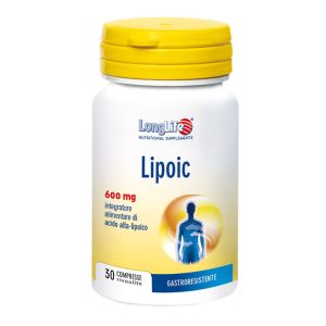 Longlife lipoic 600 mg 30 compresse rivestite da 870 mg