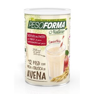 Pesoforma nature smoothie mela e crusca avena 12 pasti 420 g