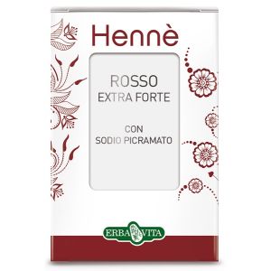Henne colorante capelli rosso naturale extra forte