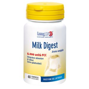 Longlife milk digest 60 compresse masticabili