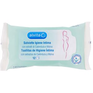 Alvita salviette igiene intima 12 pezzi
