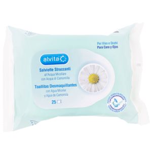 Alvita salviette struccanti 25 pezzi