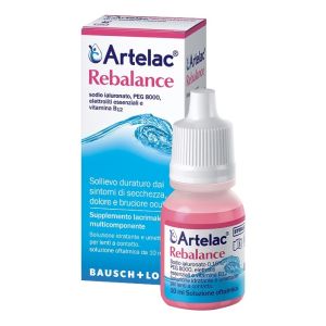 Artelac rebalance gocce oculari multidose senza conservanti 10 ml