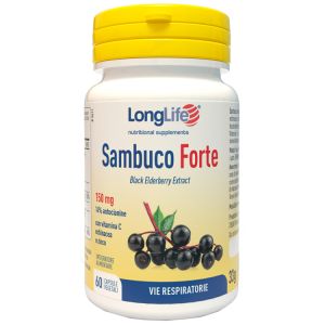 Longlife sambuco forte 60 capsule vegetali
