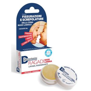Dermovitamina ragadi naso e labbra lipogel rigenerante 8 ml
