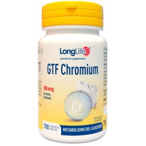 Longlife gtf chromium 100 compresse rivestite