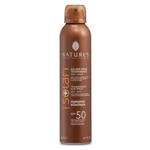 Nature's i solari spray trasparente spf50 200 ml