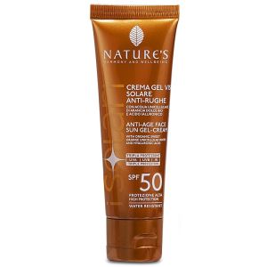 Nature's i solari crema gel viso antirughe spf50 50 ml