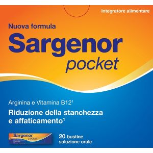 Sargenor pocket 20 bustine da 5 ml