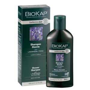 Biokap bellezza bio shampoo doccia cosmos ecocert 200 ml biosline