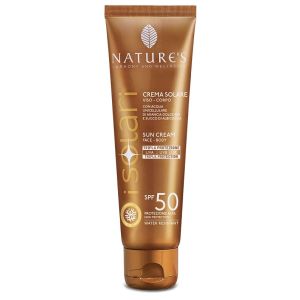 Nature's i solari crema viso corpo spf 50 75 ml edizione limitata travel size