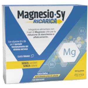 Magnesio sy ricarica 20 bustine