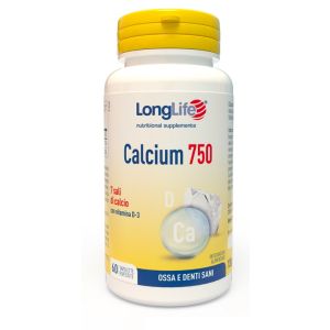 Longlife calcium 750 mg 60 tavolette