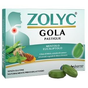 Zolyc gola mentolo/eucalipto 36 pastiglie