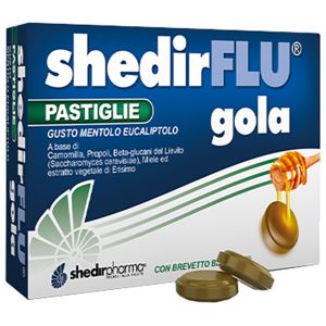 Shedirflu gola mentolo/eucalipto 36 pastiglie