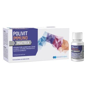 Polivit immuno matrix 10 flaconcini da 10 ml