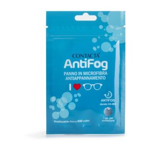 Contacta antifog panno in microfibra antiappannamento