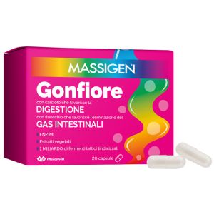 Massigen gonfiore 20 capsule
