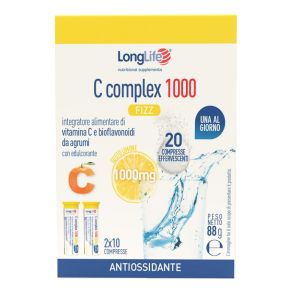 Longlife c complex 1000 fizz 20 compresse effervescenti