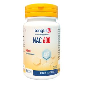 Longlife nac 600mg 60 capsule