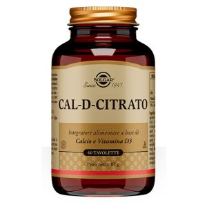 Cal d citrato 60 tavolette