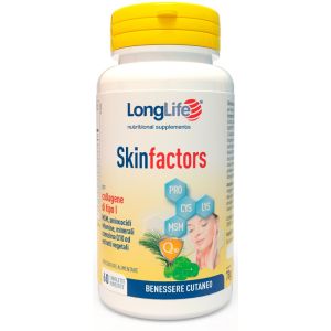 Longlife skin factors 60 tavolette rivestite