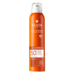 Rilastil sun system trasparent spray spf50+ 200 ml