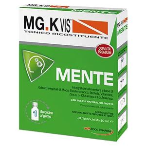 Mgk vis tonico ricostituente mente 10 flaconcini da 10 ml
