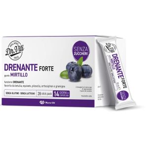 Dr viti drenante forte mirtillo 28 stick pack senza zuccheri
