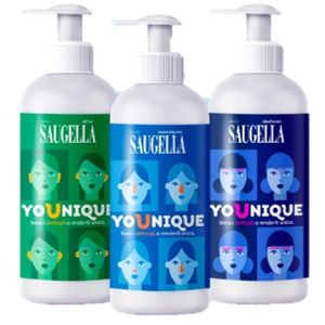 Saugella younique bundle 1 dermoliquido 200 ml + 1 attiva 200 ml + 1 idraserum 200 ml
