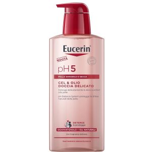 Eucerin gel & olio doccia delicato 400 ml