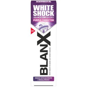 Blanx white shock purple corrector dentifricio 75 ml