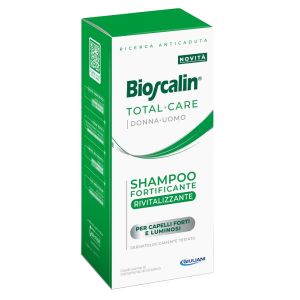 Bioscalin total care shampoo fortificante rivitalizzante 200 ml