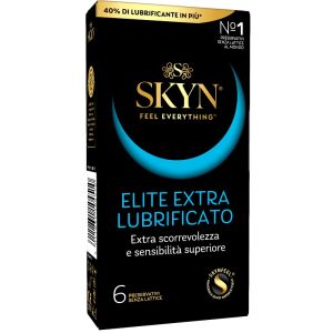 Profilattico skyn elite extra lubrificato 6 pezzi