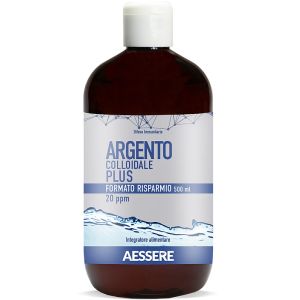 Argento colloidale plus 20ppm 500 ml formato risparmio