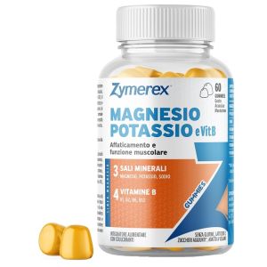 Zymerex magnesio potassio e vit b 60 gummies