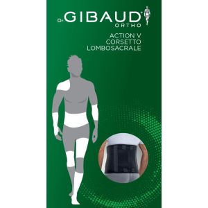 Corsetto lombosacrale gibaud ortho action v 5