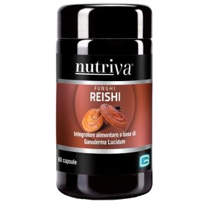 Nutriva reishi 60 capsule da 596 mg