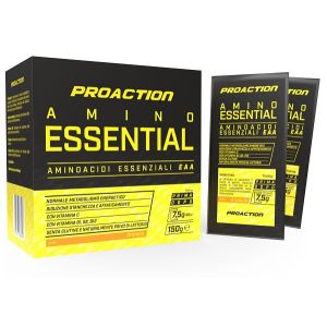 Proaction pro amino essential 20 bustine da 7,5 g