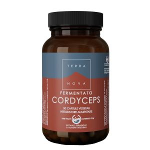 Terranova cordyceps fermentato 50 capsule vegetali da 350 mg