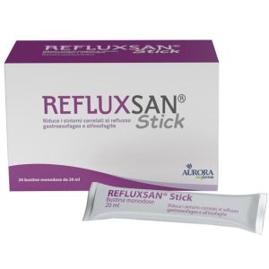 Refluxsan stick 20 bustine monodose da 20 ml senza glutine senza lattosio