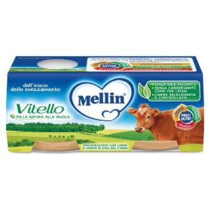 Mellin omogeneizzato vitello 2 x 120 g