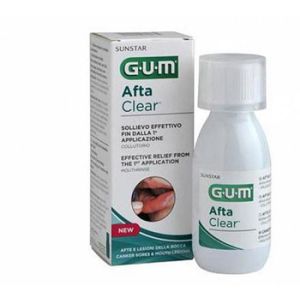 Gum aftaclear rinse 120 ml collutorio