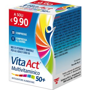 Vita act multivitaminico 50+ 30 compresse