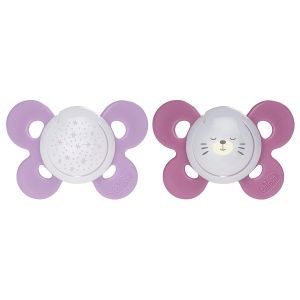 Chicco succhietto comfort lumi in silicone g 16-36 mesi