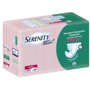 Pannolone a mutandina serenity fitted ultra + aloe l 30 pezzi