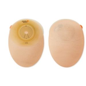 Sacca per colostomia monopezzo dansac novalife 1 soft convex easyview chiusa opaca ritagliabile 15-44 mm capacita' 590 ml chiusura in velcro 10 pezzi